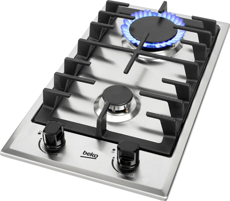 Beko BHG134 30cm Built-In Stainless Steel Cooker Hob