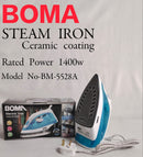 BOMA BM-5528A Electric Iron – Powerful Heating, Smooth Soleplate, Fast Wrinkle Removal, Ideal for Home, Office & Laundry Use