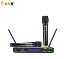 BNK BK23P Double Microphone With Briefcase- A professional audio solution that ensures clear sound capture and convenient portability for events, presentations, and performances