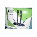 BNK BK8200 Dual Wireless Microphones- Provides clear and reliable audio performance for karaoke, presentations, events, and entertainment use