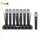 BNK BK8800 8 In 1 Wireless Microphone – Provides clear and reliable sound capture for singing, presentations, and public speaking with versatile multi-use functionality