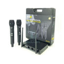 BNK BK902 UHF Dual 2 Channel Wireless Microphone System – Provides clear and stable audio transmission ideal for events, presentations, and professional sound applications