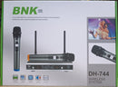 BNK DH-744A Wireless Microphone System- Provides clear and stable wireless audio transmission, making it ideal for speeches, events, teaching, and performances