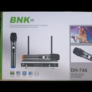 BNK DH-744A Wireless Microphone System- Provides clear and stable wireless audio transmission, making it ideal for speeches, events, teaching, and performances