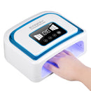 Blueque BQV10 120W Rechargeable Professional Nail UV Lamp – Fast Curing LED Gel Nail Light for Salon & Home Use