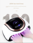 Blueque BQ-V11 180W Touch Screen UV LED Nail Lamp – Professional Gel & Acrylic Nail Curing Manicure Dryer