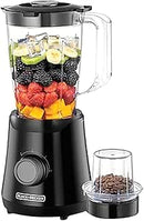 BLACK+DECKER BX530-B5 Blender with Grinder 1.5L 500W – Powerful Motor, Smooth Blending &amp; Easy Cleaning