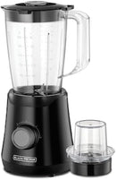 BLACK+DECKER BX530-B5 Blender with Grinder 1.5L 500W – Powerful Motor, Smooth Blending &amp; Easy Cleaning
