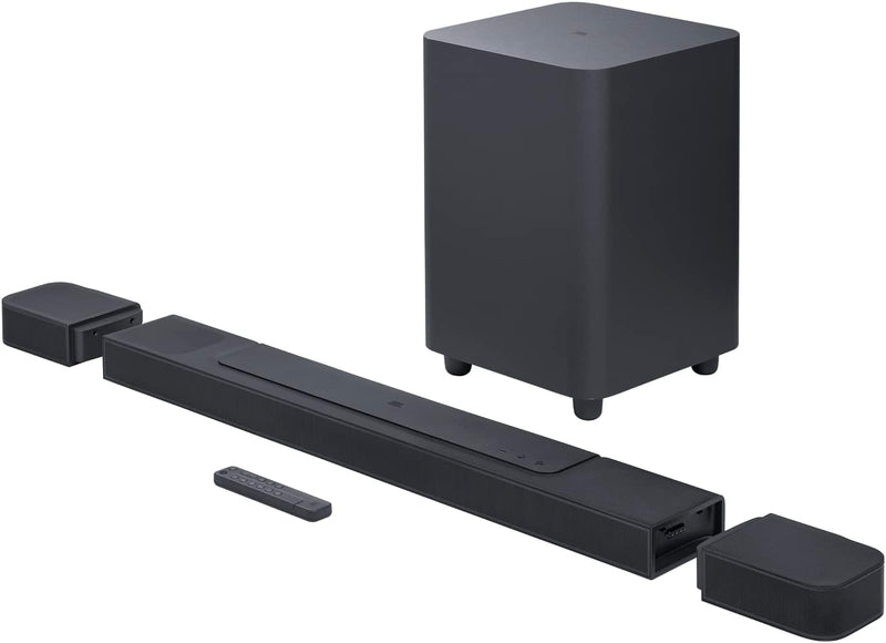 JBL Bar 1000 7.1.4-Channel Soundbar With Detachable Surround Speakers And Wireless Subwoofer
