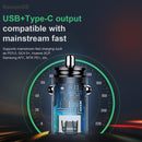 Baseus CCALL-YS01 Car Charger Circular Plastic A+C 30w PPS