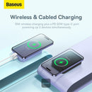 Baseus P10022804113-00 Airpow Magnetic Mini Wireless Fast Charge Power Bank 20000mAh 20W 