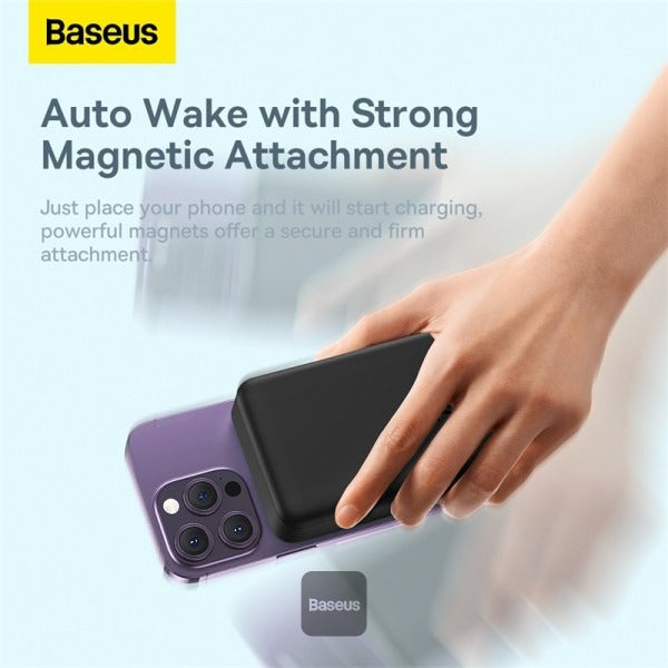 Baseus P10022804113-00 Airpow Magnetic Mini Wireless Fast Charge Power Bank 20000mAh 20W 