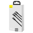 Baseus CAMLT-SC01 Fast Charging Cable Type C 3-In-1 Rapid Series 1.5M