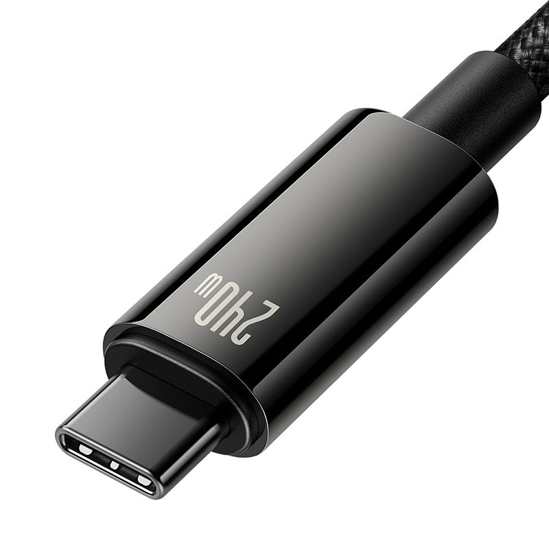 Baseus CAWJ040201 Fast Charging Data Cable 3m 240W Tungsten Gold Type-C to Type-C 