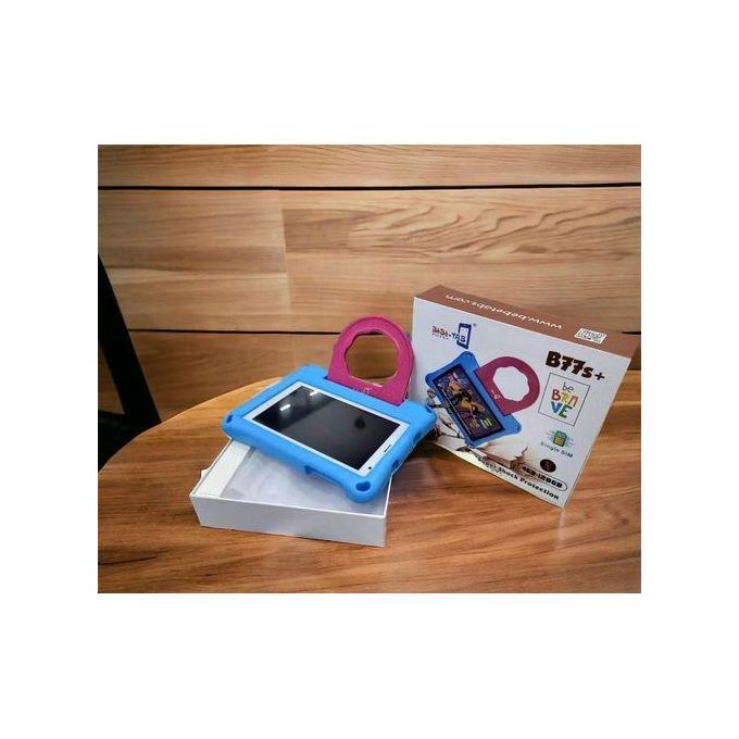 BebeTab B77s 6GB RAM,256GB kids tablet USB, Wi-Fi,GSM capacity 3000mAh,Display: 7″ HD Capacitive Screen, 1024 x 600 Pixels,Camera: 5MP Rear, 2 MP Front