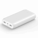 Belkin BPB003btWT 20k Power Bank 15W USB-C In, USB-A Out – Provides reliable high-capacity portable charging to keep your devices powered throughout the day wherever you go