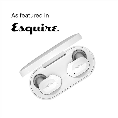 Belkin AUC005BTWH Soundform Play True Wireless Earbuds