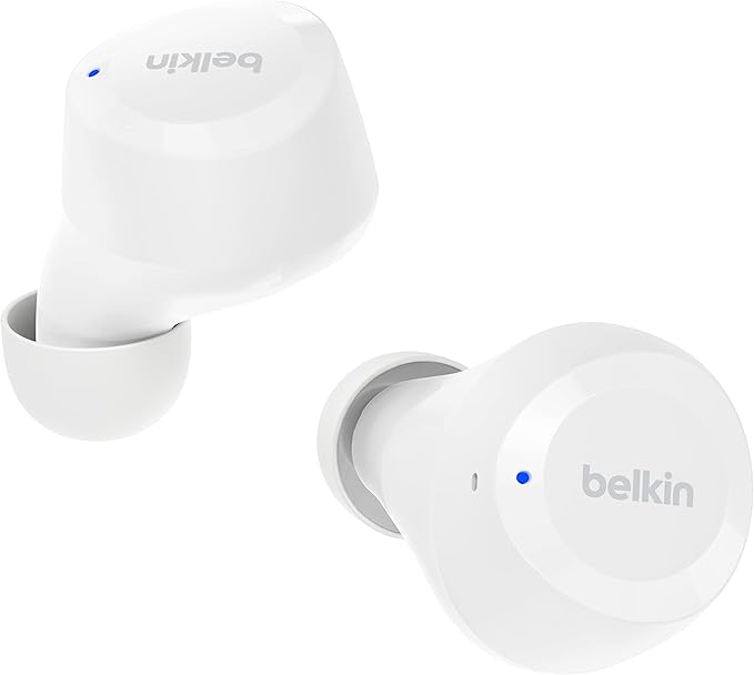 Belkin AUC009btWH SoundForm Bolt True Wireless Earbuds, Wireless earphones 