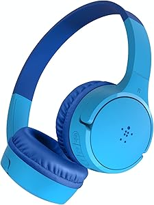 Belkin AUD002BTBL Soundform Mini On-Ear Headphones For Kids