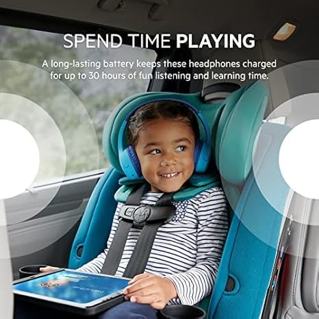 Belkin AUD002BTBL Soundform Mini On-Ear Headphones For Kids