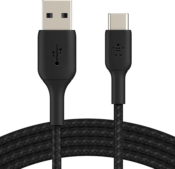 Belkin CAB002BT1MBK Cable Boost charge USB-A to USB-C Braided 1m 