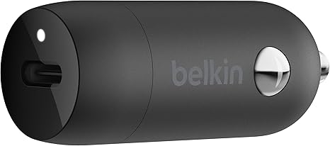 Belkin CCA003BTBK Boost Charge 20W USB-C PD Car Charger