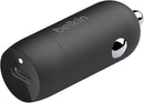 Belkin CCA004BTBK Boost Charge 30W USB-C PD Car Charger with PPS 