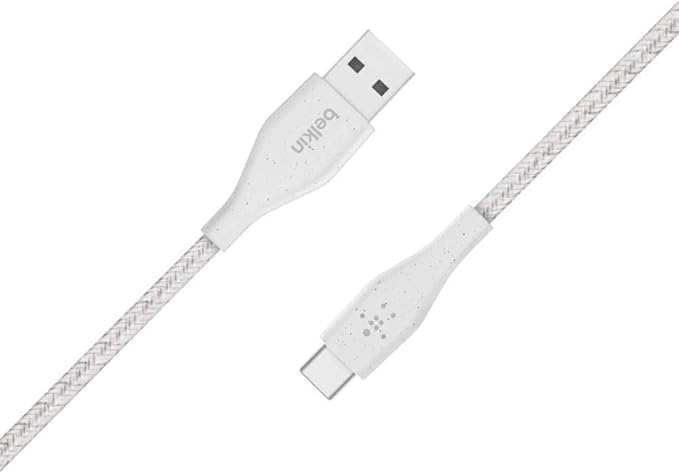Belkin F2CU069BT04-WHT Cable Duratek Plus USB-C to USB-A WITH STRAP 1m - White