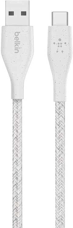 Belkin F2CU069BT04-WHT Cable Duratek Plus USB-C to USB-A WITH STRAP 1m - White