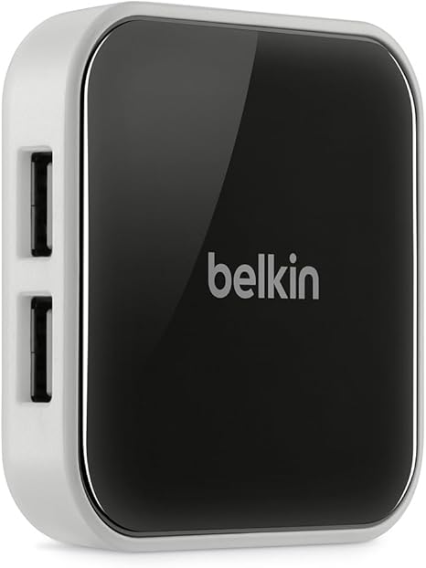 Belkin F4U021BT USB HUB, USB-A PLUG, 2.0, USB Ports 4, USB-A Socket
