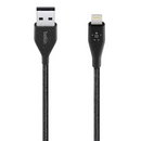 Belkin F8J236BT04-BLK Cable Duratek Plus Lightning to USB-A 1m - Black