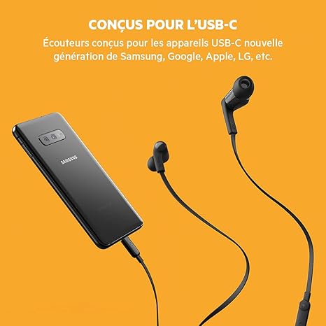 Belkin G3H0002btBLK USB-C IN-Ear Headphone Black