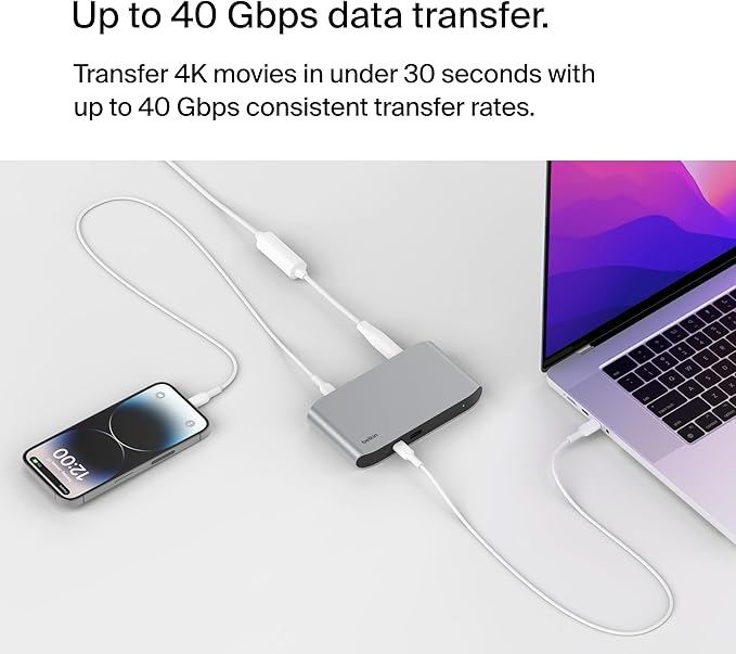 Belkin INC006VFSGY Connect PRO Thunderbolt 4 Dock
