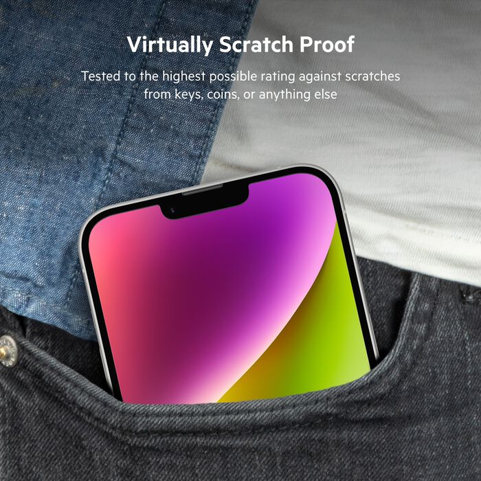 Belkin OVA068ZZ Tempered Glass Treated Screen Protector For Iphone 13 Mini