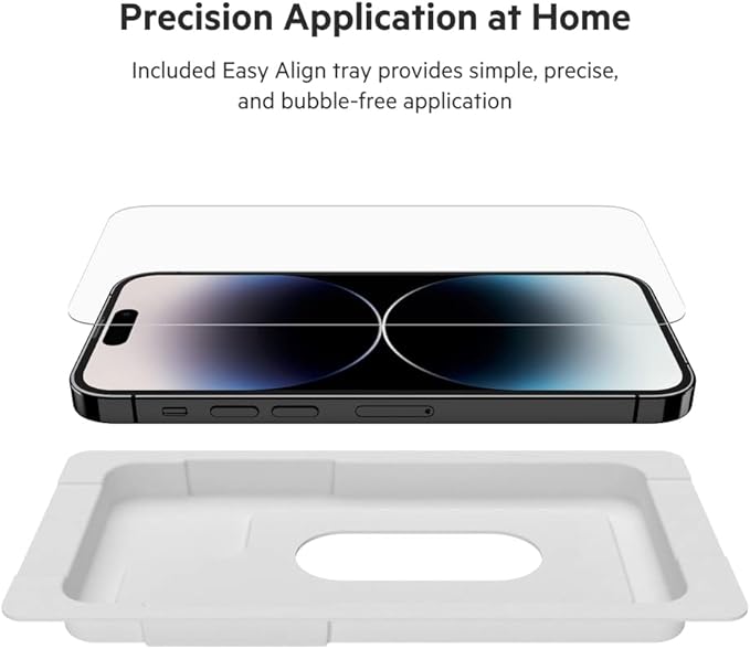 Belkin OVA101ZZ Glass Treated Screen Protector For Iphone 14 Pro