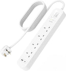 Belkin SRB001ar2M 4-Outlet Surge Protector Power Strip, USB A + C