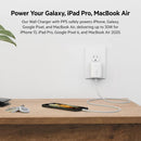 Belkin WCB010myWH Boost charge Pro Dual USB-C 30W Wall Charger