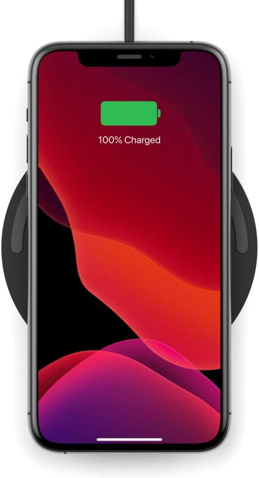 Belkin WIA001BTBK Boost Charge 10W Wireless Charging Pad