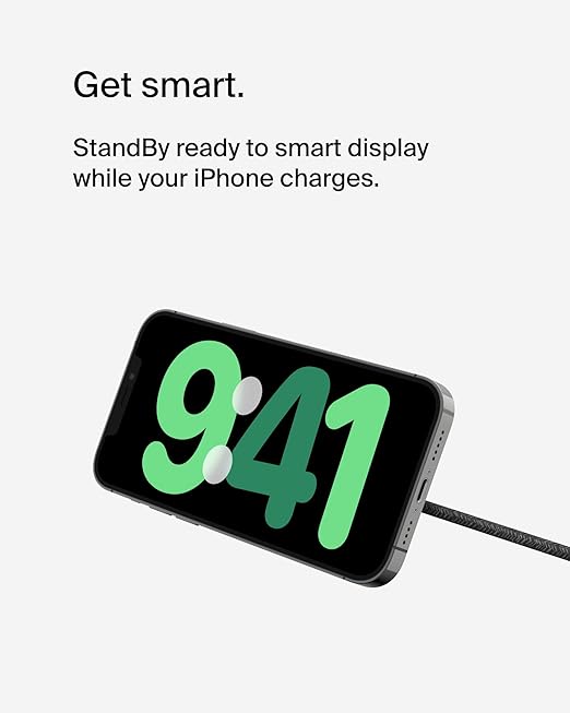 Belkin WIA004BTBK Portable Wireless Charger Pad With Magsafe 15W