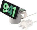 Belkin WIZ010MYBK Boost Charge Pro 2-in-1 Wireless Charging Dock with MagSafe 15W