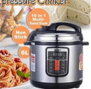 Bosch MES1710 6L 1000W,Electric Pressure Cooker  – 10-in-1 Multi-Function Digital Cooker, Non-Stick Inner Pot, Keep Warm & Safety Lock