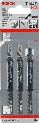 Bosch T 144 D Speed for Wood Jigsaw Blades (2608630040)