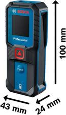 Bosch GLM 25-23 Professional Laser Distance Measure – 25m Range, Compact Digital Measuring Tool