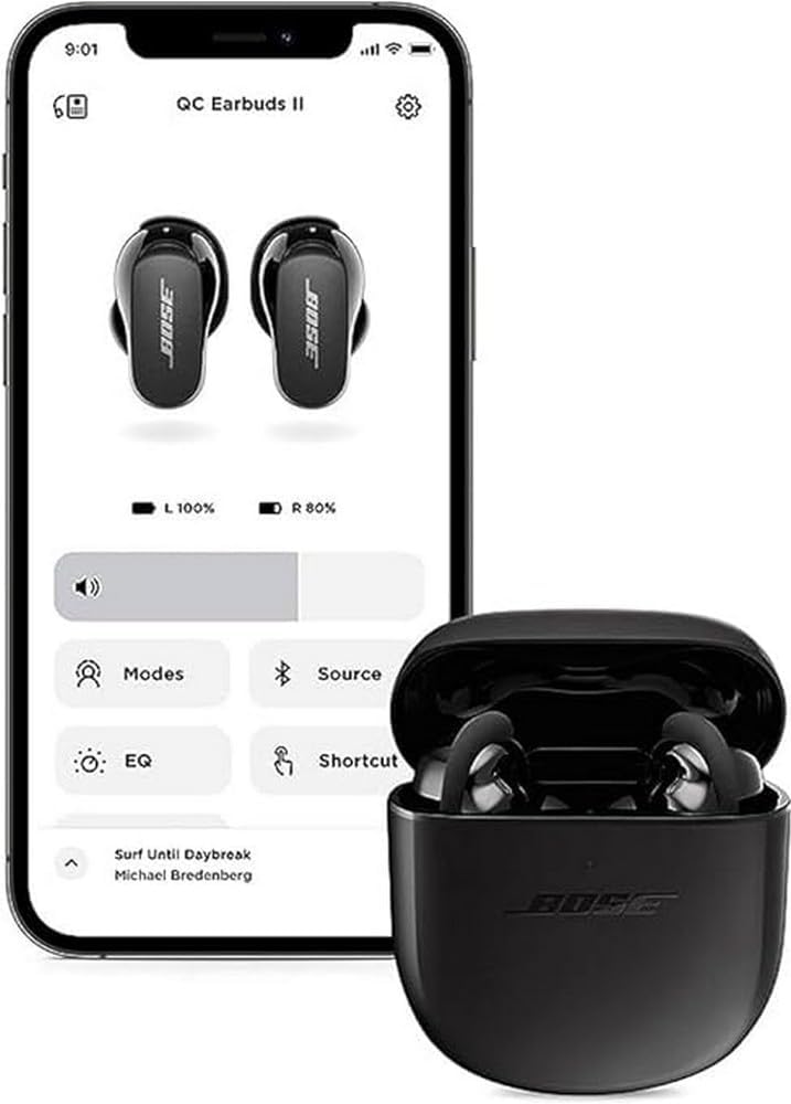 Bose QuietComfort Earbuds II with Personalized Noise Cancellation