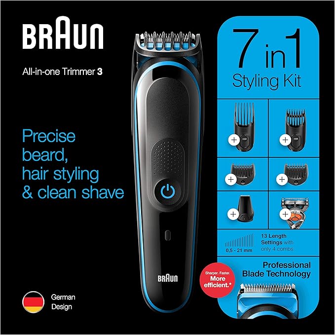 Braun All-in-One trimmer 3 MGK3245 7-in-1 Styling Kit