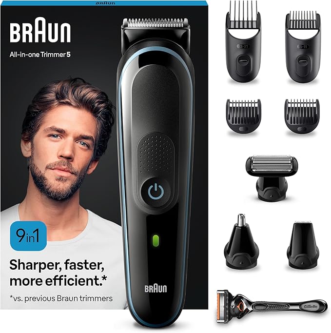 Braun All-in-One trimmer 5 MGK5280 9-in-1 Styling Kit