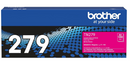 Brother TN-279M Magenta Toner Cartridge – Produces vibrant magenta prints with consistent quality and reliable performance for professional color documents and everyday printing needs