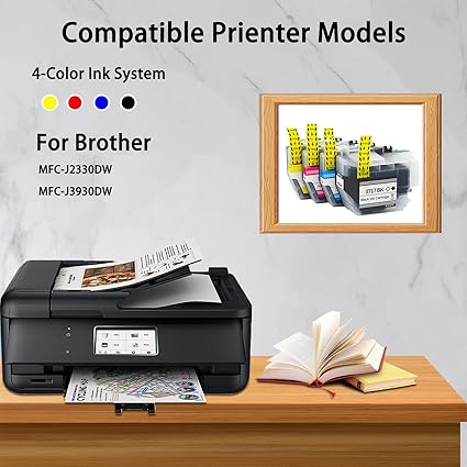 Brother LC3717 cyan ink cartridge