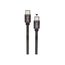 Budi DC206TT30B 3M 65W USB-C to USB-C Fast Charger Cable – High Speed Power Delivery Charging and Data Transfer Cable for Smartphones, Tablets, Laptops, and USB Type-C Devices