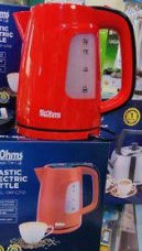 Ohms C705 Cordless Kettle – Fast &amp; Convenient Electric Kettle, perfect for tea, coffee, and daily hot drinks in homes